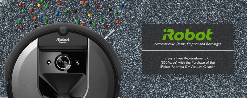 sản phẩm robot hút bụi thông minh từ thương hiệu Irobot