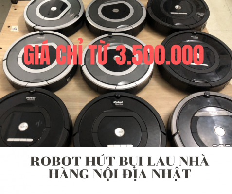 Robot hút bụi lau nhà hàng nội địa nhật | Giá chỉ từ 3500000 31 robot hut bui thông minh
