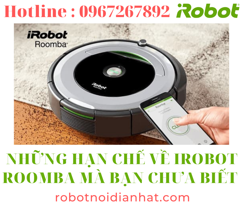 hạn chế về robot hút bụi mà bạn chưa biết