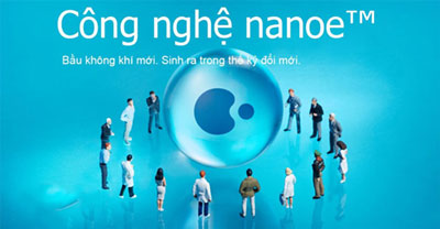 Công nghệ nano trong máy lọc không khí ô tô Panasonic F-GMK01
