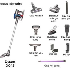 Máy hút bụi không dây Dyson DC45 9 dc45 5