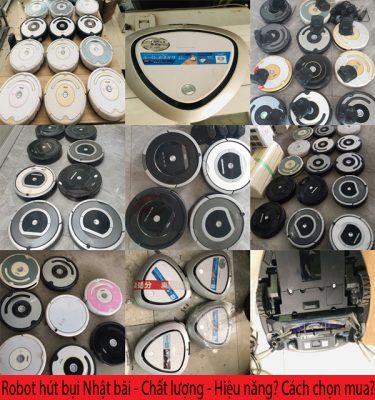 Robot hút bụi Nhật bãi - chất lượng - hiệu năng? Cách chọn mua ? 3 robot hút bụi nhật bãi