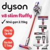 Máy hút bụi không dây Dyson V8 Slim Fluffy (Mini Dyson) 1 V10 FLUFFY copy copy Photoroom