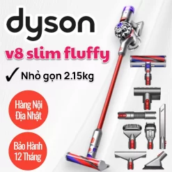 Máy hút bụi không dây Dyson V8 Slim Fluffy (Mini Dyson)