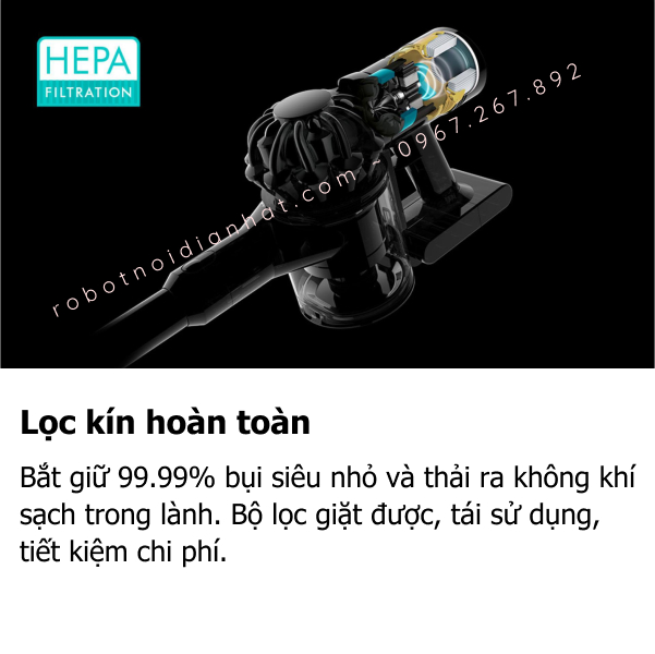 Máy hút bụi cầm tay Dyson V8 Focus Clean 26 V8 FLUFFY 02 2