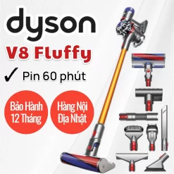 Máy hút bụi cầm tay không dây Dyson V8 Fluffy
