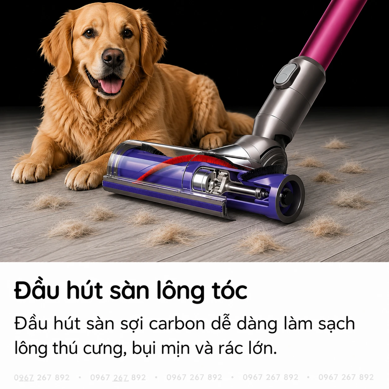 Máy hút bụi không dây Dyson V6 Animal 27 image Photoroom 2 2