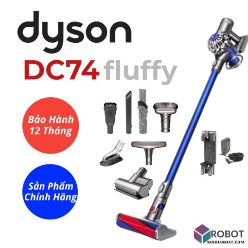 Máy hút bụi không dây Dyson DC74 Fluffy