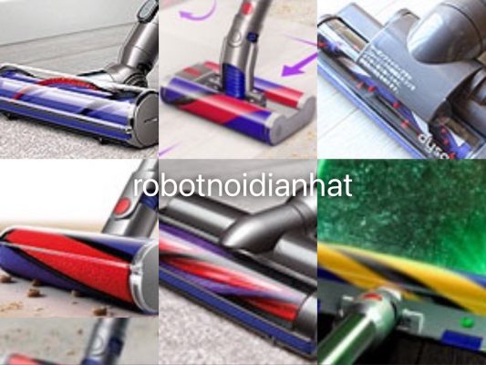 Tổng hợp các đầu hút máy hút bụi không dây Dyson 44 dauhut