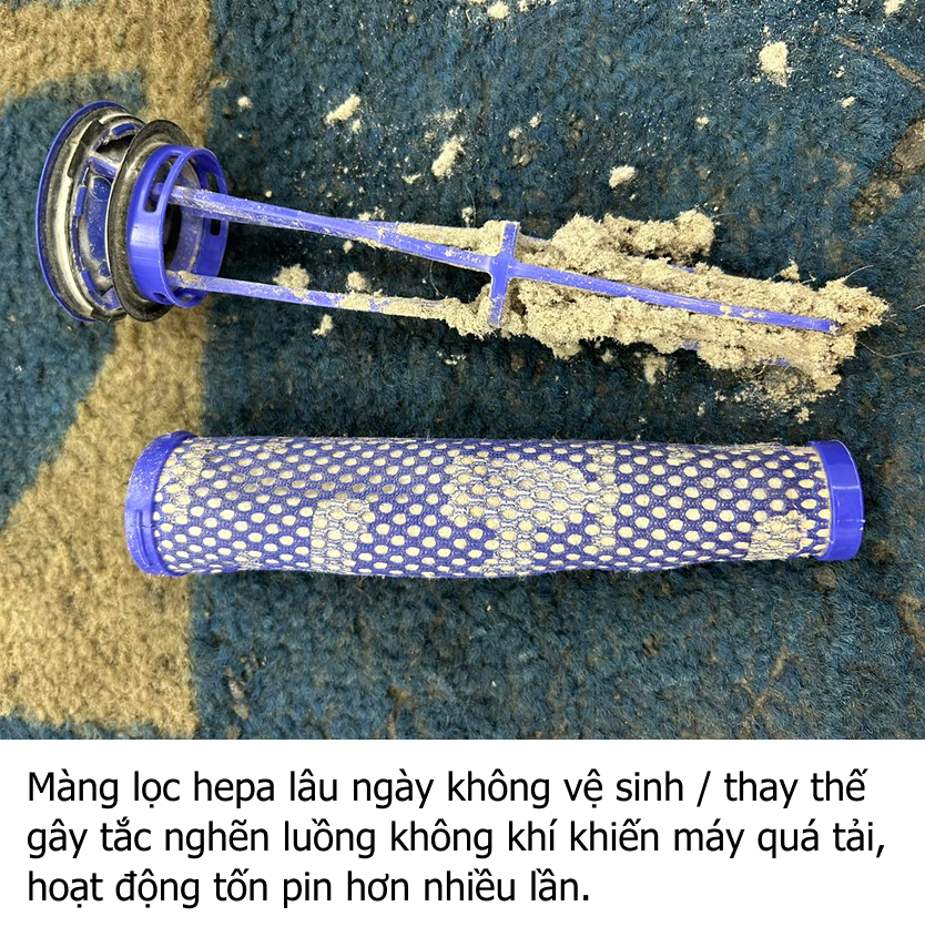 Dịch vụ vệ sinh máy hút bụi Dyson tại TP. Hồ Chí Minh 2 Frame 3090