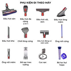 Máy hút bụi không dây Dyson V7 Slim SV11 17 Frame 2675