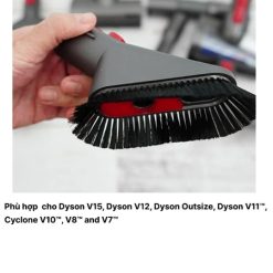 đầu hút bàn chải lông mềm mini soft dusting brush tool