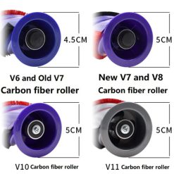 Thanh bàn chải cuộn cho Dyson V7/V8/V10/V11 12 Thanh bàn chải cuộn cho Dyson V7/V8/V10/V11