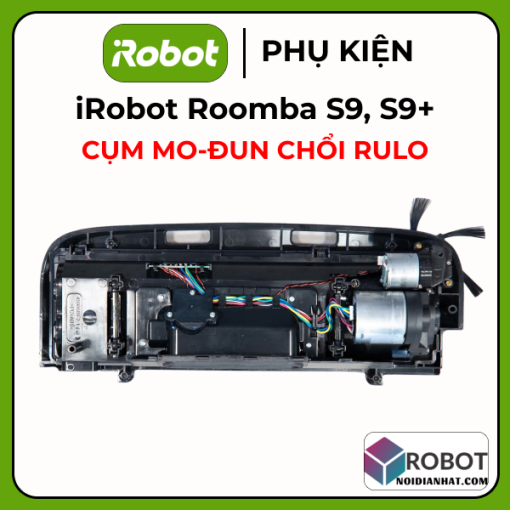 Cụm động cơ chổi giữa và chổi cạnh irobot s9 s9 plus