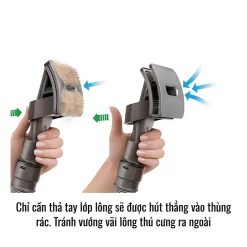 Bộ làm sạch cho thú cưng Dyson pet grooming Kit - Chính hãng 13 vn 11134207 7ra0g majdw02t3hqk4c Photoroom