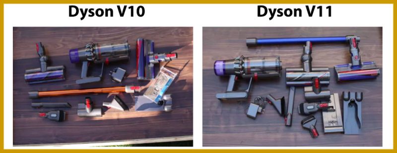 phụ kiện Dyson V10 và Dyson V11