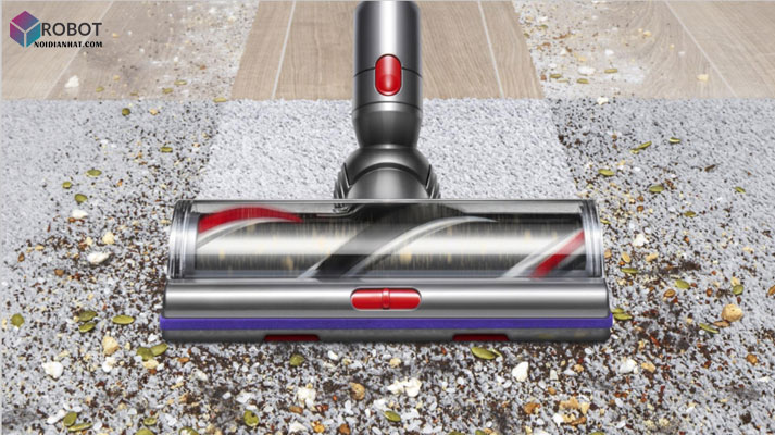 bàn chải Torque-Drive Nickel của Dyson V11