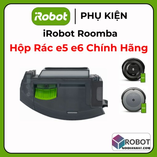 Hộp Rác Robot Hút Bụi iRobot Roomba E5 E6 - Hàng Chính Hãng