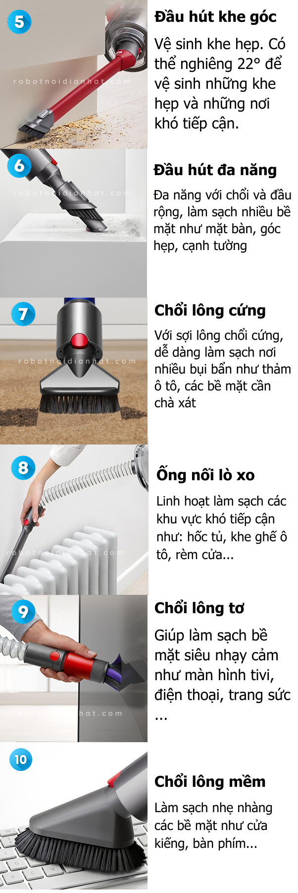 Máy hút bụi Dyson V12 Detect Slim 34 Frame 4223