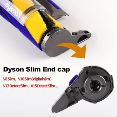 Nắp đậy bên hông Slim soft roller end cap Dyson V12 V15 Digital Slim V8 Slim Micro 1.5kg 14 Nắp đậy bên hông Slim soft roller end cap Dyson V12 V15 Digital Slim V8 Slim Micro 1.5kg