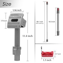 Bộ phụ kiện chải lông chó mèo cho máy hút bụi dyson V7 V8 V10 V11 V12 V15 Gen5 Outsize 11 Frame 2472