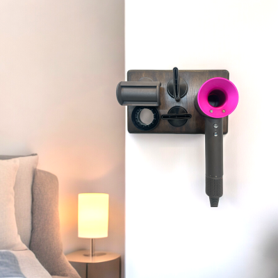 Giá đỡ treo tường cho máy sấy tóc dyson supersonic gỗ nguyên chất linh kiện chính hãng 24 Frame 2627 Photoroom 1