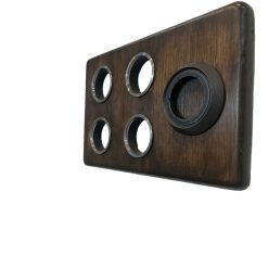 Giá đỡ treo tường cho máy sấy tóc dyson supersonic gỗ nguyên chất linh kiện chính hãng 17 de chu nhat 4