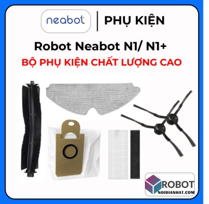 Bộ phụ kiện thay thế cho robot hút bụi lau nhà Neabot N1 18 Frame 2620