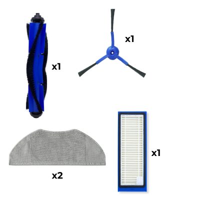 Bộ phụ kiện cho robot hút bụi lau nhà Eufy L70 Hybrid 20 Frame 2638