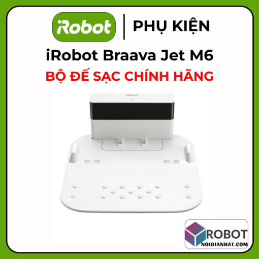 Bộ đế sạc chính hãng cho robot lau nhà iRobot Braava Jet M6