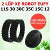 Lốp xe cao su chống trượt cho robot Eufy 11S 30 30C 35C 15C 12