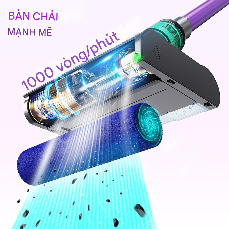 Đầu lau sàn khô ướt cho máy hút bụi Dyson V11 V15 Outsize Gen 5 26 image