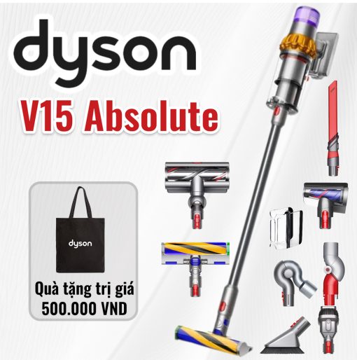 Máy hút bụi Dyson V15 Detect Absolute