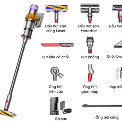 Máy hút bụi Dyson V15 Detect Absolute 11 Frame 4074