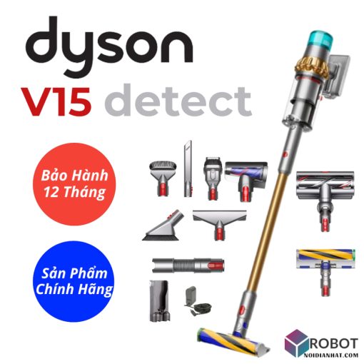 Máy hút bụi Dyson V15 Detect Absolute