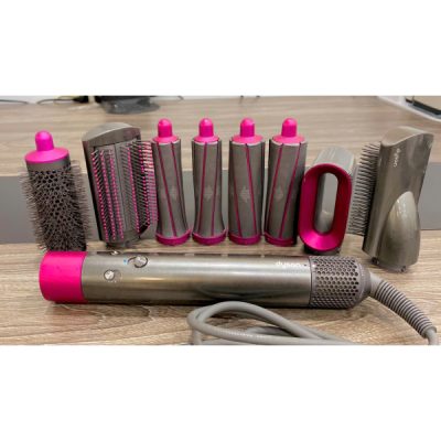 Máy Sấy Tạo Kiểu Dyson Airwrap HS01 (Nickel/Fuchsia) 12 Frame 3007