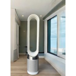 Quạt không cánh kèm lọc không khí Dyson TP04 Pure Cool Trắng Bạc 9 22
