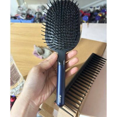 Bộ Lược Chải Tóc Paddle và Lược gỡ rối Dyson Xanh Phổ - Hàng chính hãng 19 Frame 3664