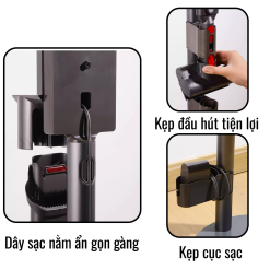 Giá treo máy hút bụi Dyson Gen5 Floor Dok- Tiện lợi , sang trọng 11 Frame 2705