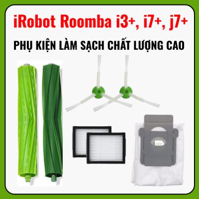 Bộ Phụ Kiện Làm Sạch Cho Robot Hút Bụi iRobot Roomba i3+ i7+ j7+ 20 Frame 3688