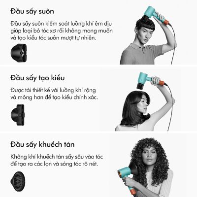 Máy Sấy Tóc Dyson Supersonic HD16 Nural (Xanh Mint) - Hàng Chính Hãng 28 1