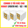 Combo 3 túi rác chất lượng cao cho robot LYDSTO W2 / G2 / R3 1 Frame 3703