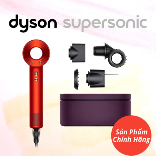 Máy sấy tóc dyson supersonic HD15 hair dryer (Cam Ánh Vàng)