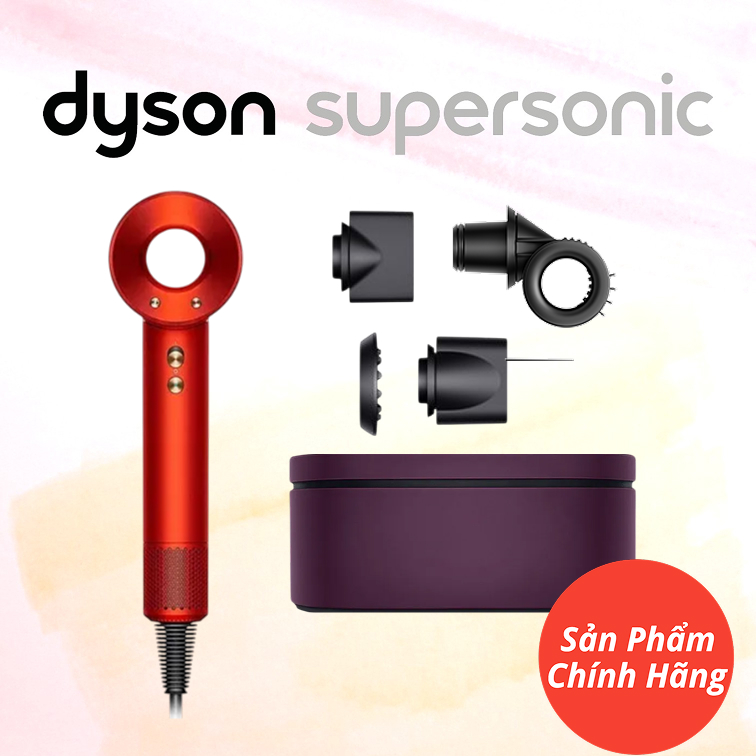 Máy sấy tóc dyson supersonic HD15 hair dryer (Cam Ánh Vàng) 14 Máy sấy tóc dyson supersonic HD15 hair dryer (Cam Ánh Vàng)
