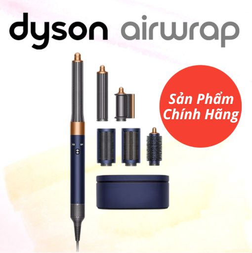 Máy tạo kiểu và sấy tóc đa năng Dyson Airwrap Complete HS05 (Xanh Phổ)