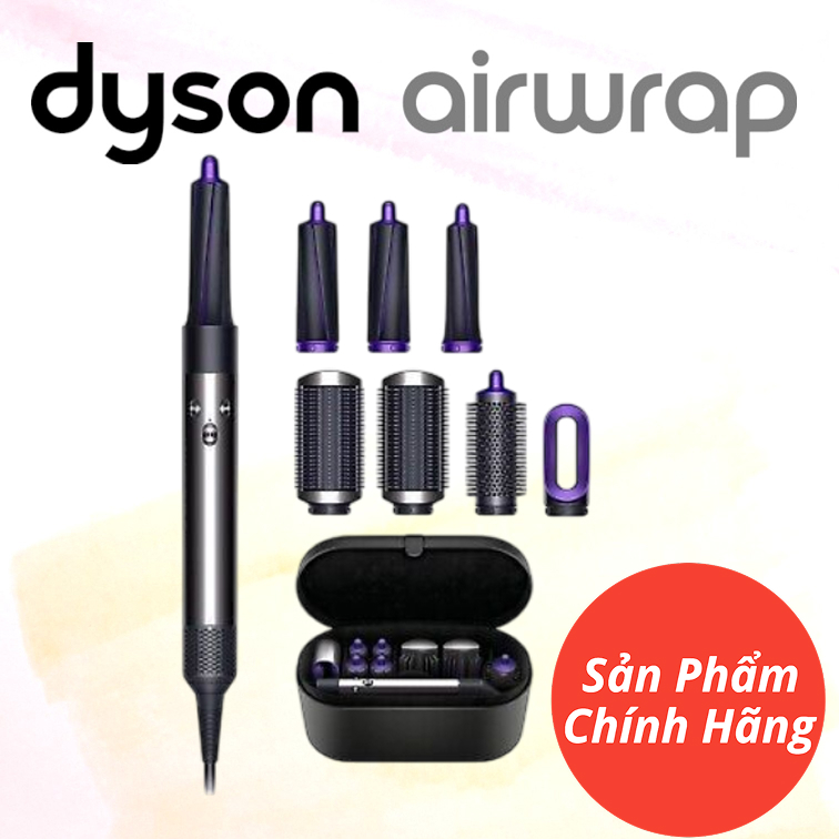 Máy tạo kiểu và sấy tóc đa năng Dyson Airwrap Complete HS01 (Đen/Tím) 16 Máy tạo kiểu và sấy tóc đa năng Dyson Airwrap Complete HS01 (Đen/Tím)