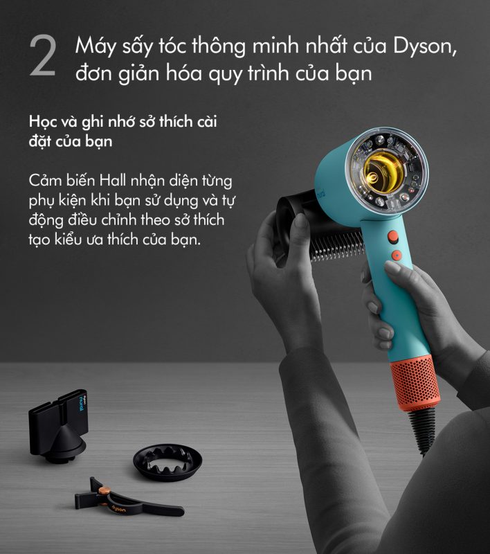 Máy Sấy Tóc Dyson Supersonic HD16 Nural (Xanh Mint) - Hàng Chính Hãng 25 image 2505