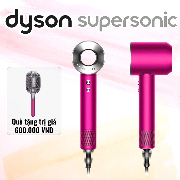 Máy Sấy Tóc Dyson Supersonic HD07 Fuchsia Hồng Cánh Sen 20 Máy Sấy Tóc Dyson Supersonic HD07 Fuchsia Hồng Cánh Sen