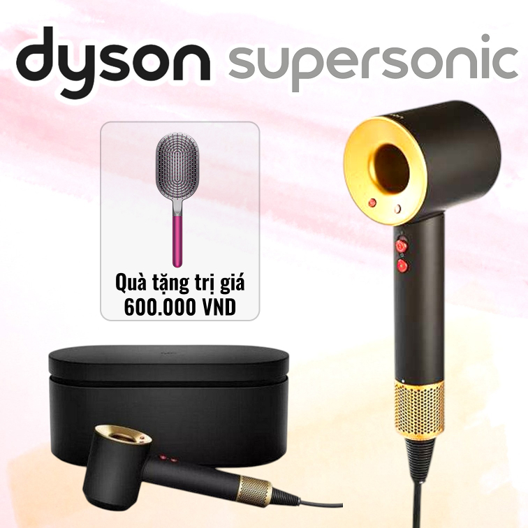 Máy Sấy Tóc Dyson Supersonic HD15 Màu Đen Vàng 14 Máy Sấy Tóc Dyson Supersonic HD15 Màu Đen Vàng