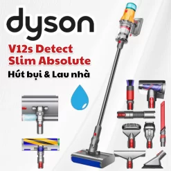 Máy hút bụi lau nhà Dyson V12s Detect Slim Submarine